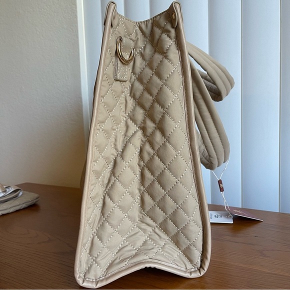 Lovevook Quilted Laptop Bag Khaki - Picture 7 of 16